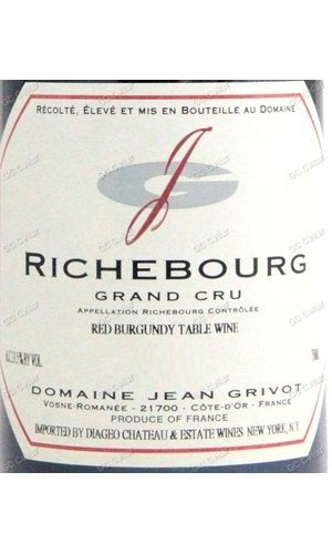 JGRBS-A2016M Jean Grivot, Richebourg Grand Cru 辛康格里沃酒莊 李其堡特級園 1.5L