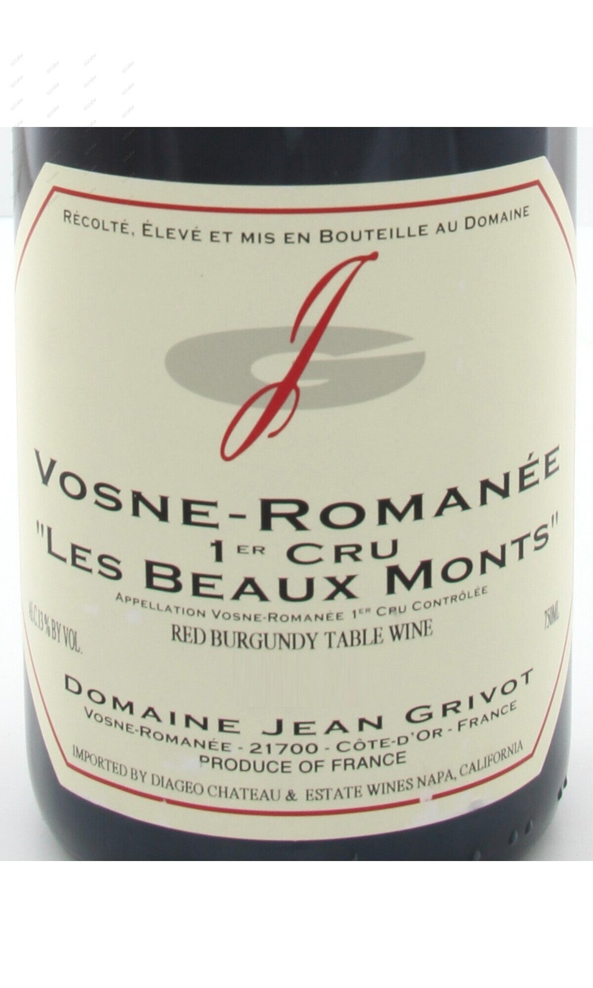 Jean Grivot, Vosne Romanee, Les Beaux Monts, 1er Cru