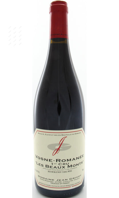 Jean Grivot, Vosne Romanee, Les Beaux Monts, 1er Cru