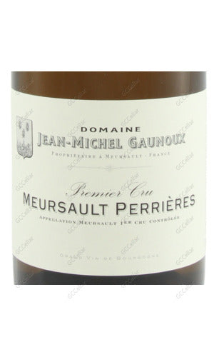 JMGPR-A2008-W Jean Michel Gaunoux, Meursault Perrieres, 1er Cru 尚米歇葛努酒莊 梅索 石頭一級園 白酒 750ml