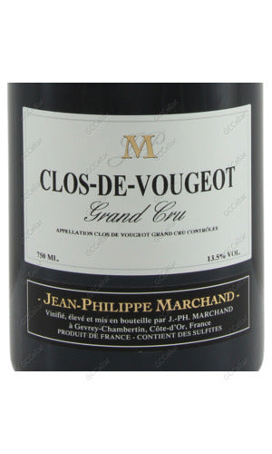 JPVGS-A2008 Jean Philippe Marchand, Clos de Vougeot, Grand Cru 瑪尚酒莊 胡祖特級園 750ml