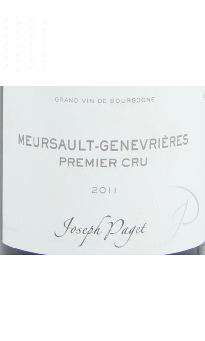 Joseph Paget,Meursault Genevrieres, 1er Cru