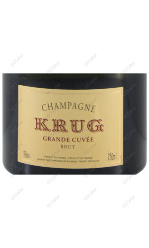 KRGOS-A9999-X Krug, Grande Cuvee, 161 eme Edition Champagne 庫克 161版 陳年香檳 750ml