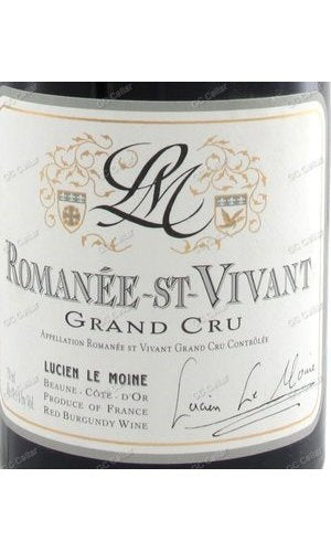 LCMSV-A2017 Lucien Le Moine, Romanee St Vivant Grand Cru 路西恩僧侶酒莊 聖維望特級園 750ml