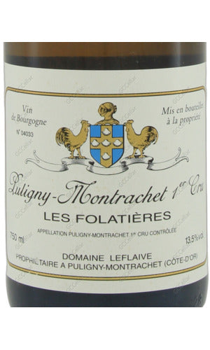 LFPFS-A2016-W Leflaive, Puligny-Montrachet, Les Folatieres, 1er Cru 樂飛(雙雞)酒莊 普里蒙哈榭 福拉堤耶 一級園 750ml