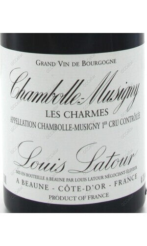 LLRCM-A2005 Louis Latour, Chambolle Musigny, Les Charmes, 1er Cru 路易拉圖酒商 香多蜜思妮 莎美 一級園 750ml