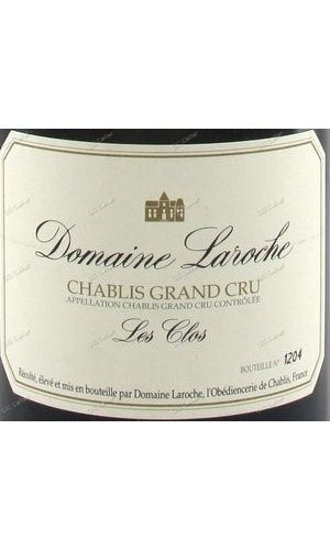 LRHCS-A2016-W Laroche, Chablis, Le Clos Grand Cru 拉羅士酒莊 夏布利 克洛斯特級園 白酒 750ml