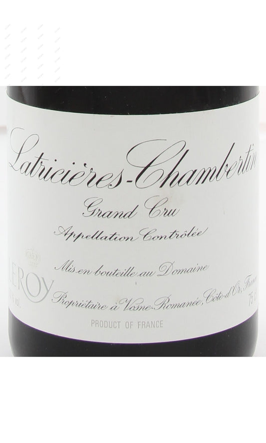 Leroy, Latricieres Chambertin Grand Cru