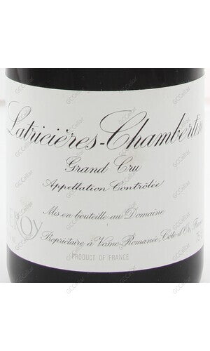 LRLCS-A2011 Leroy, Latricieres Chambertin Grand Cru 勒樺酒莊 拉提歇爾香貝丹特級園 750ml