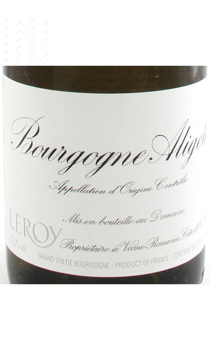 LRYBA-A2014-W Leroy, Bourgogne Aligote 勒樺酒莊 布根地 阿里高特 白酒 750ml