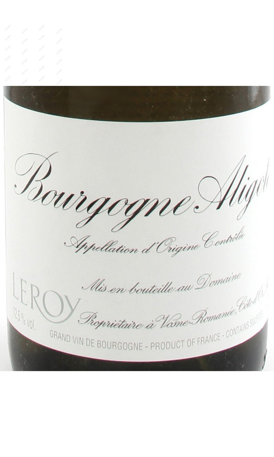 LRYBA-A2014-W Leroy, Bourgogne Aligote 勒樺酒莊 布根地 阿里高特 白酒 750ml