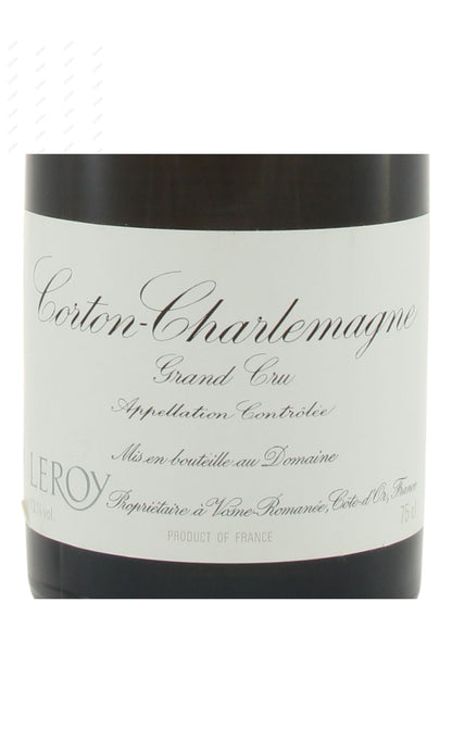 Leroy, Corton Charlemagne, Grand Cru