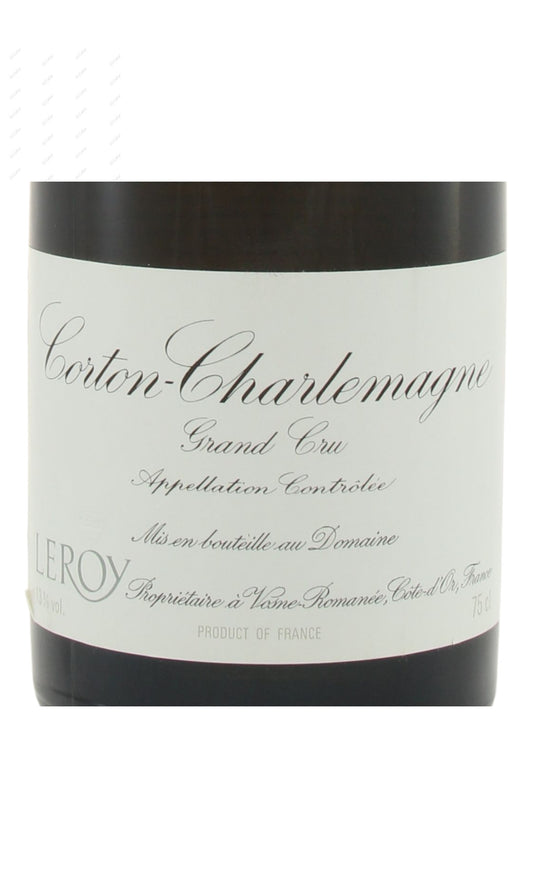 LRYCC-A2008-W Leroy, Corton Charlemagne, Grand Cru 勒樺酒莊 高登查理曼特級園 白酒 750ml
