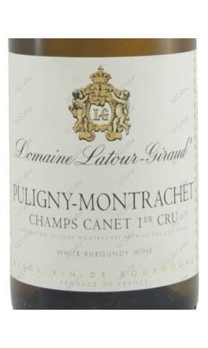 LTGCC-A2018-W Latour Giraud, Puligny Montrachet, Champs Canet, 1er Cru 拉圖吉羅酒莊 普里蒙哈榭 香嘉麗一級園 白酒 750ml