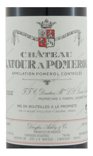 LTPRS-A2002 Chateau Latour a Pomerol 拉圖波美侯酒莊 750ml