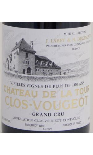 LTRCV-A2010 Chateau de la Tour, Clos Vougeot Grand Cru,  VV 拉圖爾酒莊 胡祖特級園 老樹 750ml
