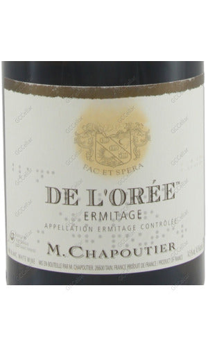 MCLOS-A2007-W M. Chapoutier, Ermitage, de L'Oree, Blanc 莎普蒂爾酒莊 依美達吉 德羅雷 白酒 750ml