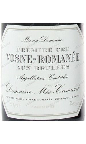 MCZBL-A1997 Meo-Camuzet, Vosne-Romanee, Aux Brulees, 1er Cru 梅歐卡慕賽酒莊 維森羅曼尼 布魯利 一級園 750ml