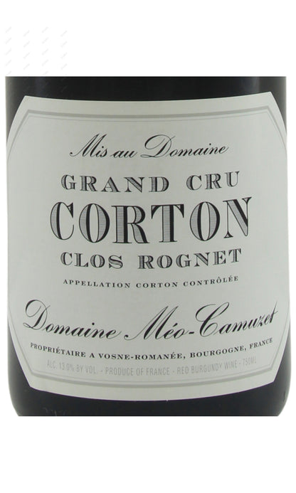 Meo-Camuzet, Corton, Clos Rognet, Grand Cru