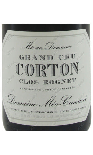 MCZRN-A2013 Meo-Camuzet, Corton, Clos Rognet, Grand Cru 梅歐卡慕賽酒莊 高登 羅涅特級園 750ml