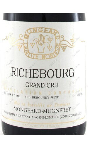 MGMRB-A1999 Mongeard-Mugneret, Richebourg Grand Cru 蒙佳謬尼略(奇夢)酒莊 李其堡特級園 750ml