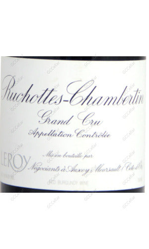 MLYRC-A1986 Leroy, Ruchottes Chambertin Grand Cru 勒樺(白頭)酒商 盧索香貝丹特級園 750ml