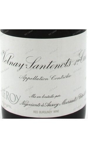 MLYVS-A1996 Maison Leroy, Volnay, Santenots 1er Cru 勒樺酒商 華納 桑特諾 一級園 750ml