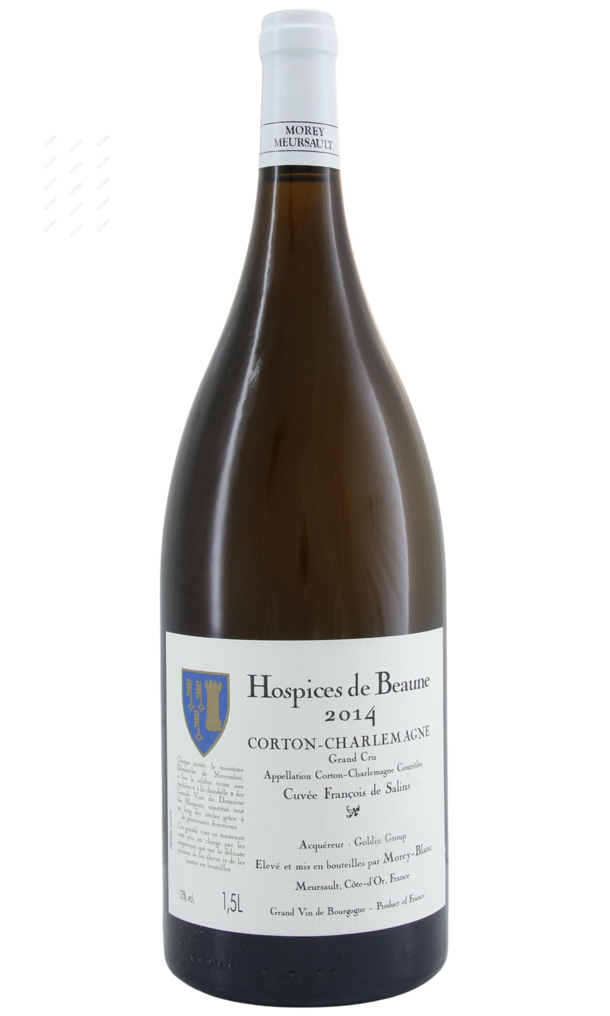 Maison Morey Blanc, Hospices de Beaune, Corton-Charlemagne Grand Cru, Cuvee Francois de Salin