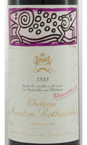 MOTNS-A1988 Chateau Mouton Rothschild 武當(木桐) 750ml