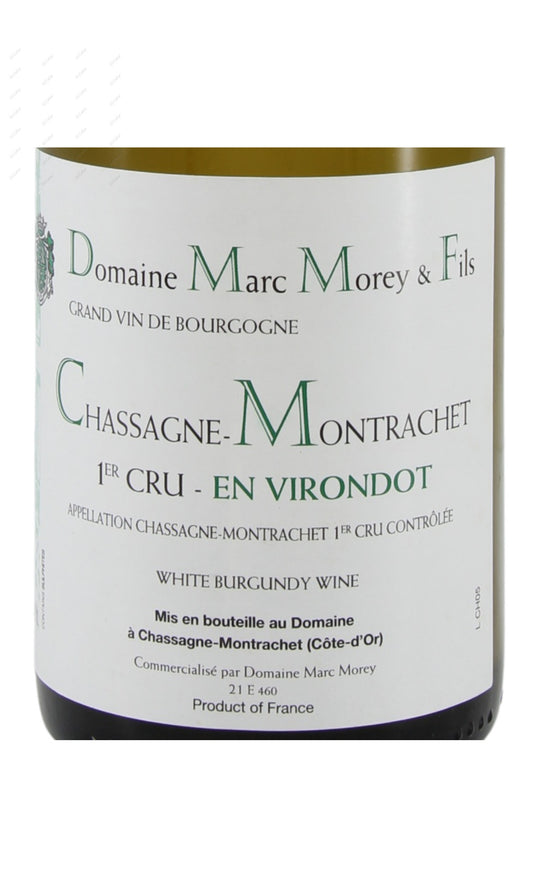 Marc Morey & Fils, Chassagne Montrachet, en Virondot, 1er Cru