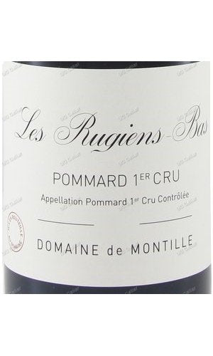 MTLRB-A2018 Domaine de Montille, Pommard, Les Rugiens Bas, 1er Cru 蒙迪耶酒莊 波瑪  下洛吉恩  一級園 750ml