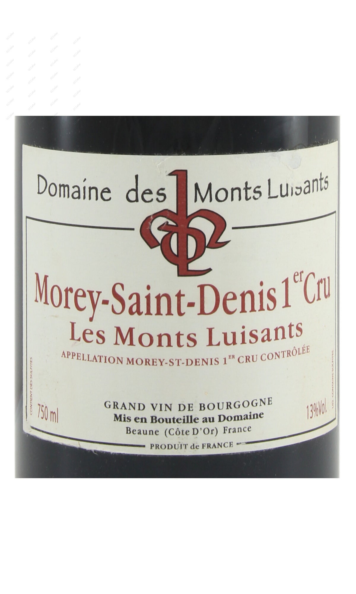 Domaine des Monts Luisants, Morey St Denis, Les Monts Luisants, 1er Cru