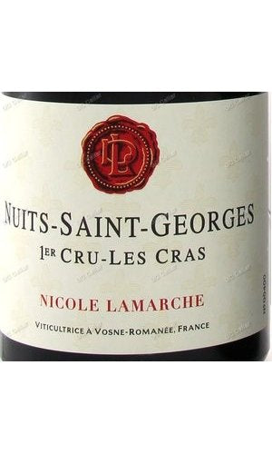 NCLCR-A2018 Nicole Lamarche, Nuits St Georges, Les Cras, 1er Cru 妮可拉馬歇酒莊 夜聖喬治 克拉斯 一級園 750ml