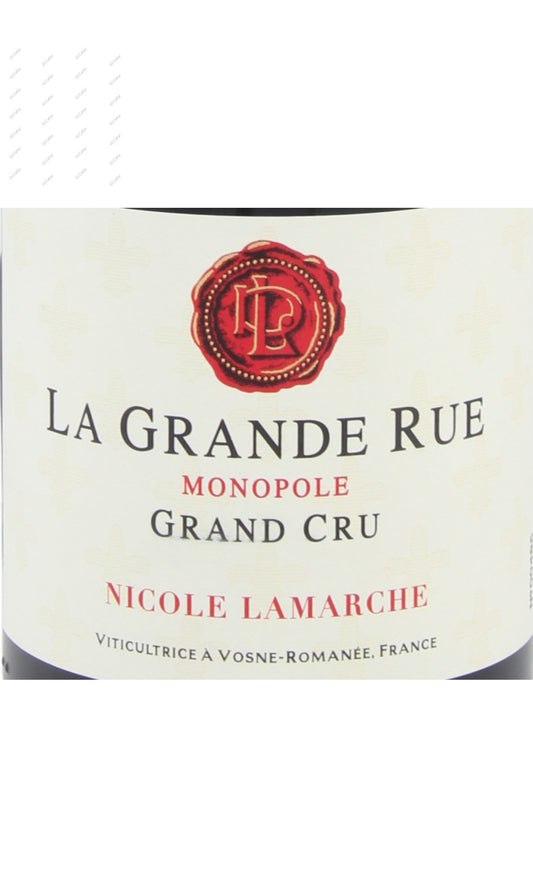 Nicole Lamarche, La Grande Rue, Grand Cru Monopole