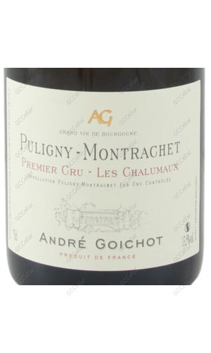 NGCLS-A2020-W Andre Goichot, Puligny Montrachet, Les Chalumaux, 1er Cru 高德酒商 普里蒙哈榭 蘆笛一級園 白酒 750ml