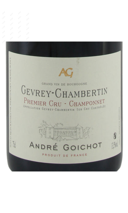 Andre Goichot, Gevrey Chambertin, Champonnet, 1er Cru