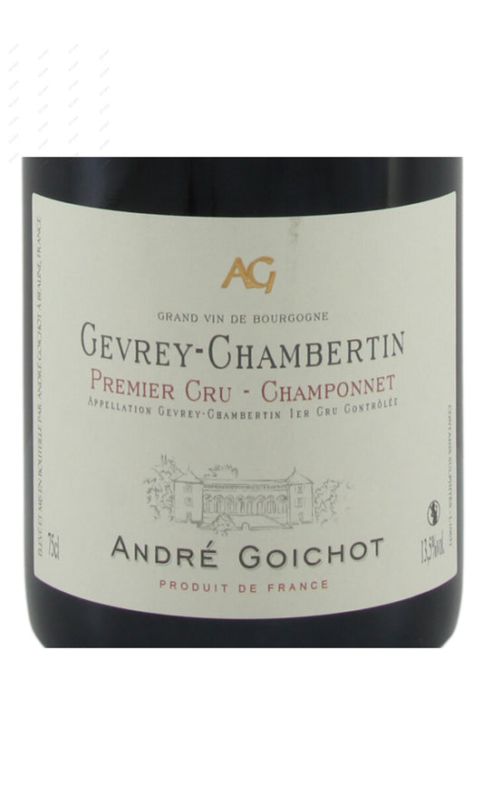 NGCPS-A2020 Andre Goichot, Gevrey Chambertin, Champonnet, 1er Cru 高德酒商 哲維香貝丹 香鵬一級園 750ml