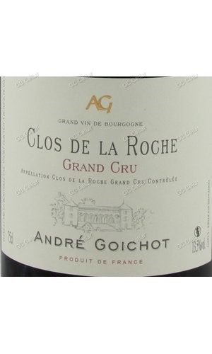 NGRCS-A2018 Andre Goichot, Clos de la Roche, Grand Cru 高德酒商 魯馳特級園 750ml