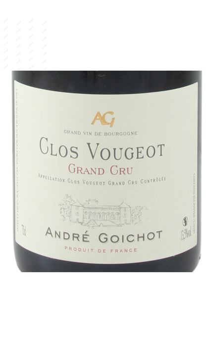 NGVGS-A2019 Andre Goichot, Clos Vougeot, Grand Cru 高德酒商 胡祖特級園 750ml
