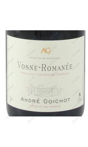 NGVRS-A2020 Andre Goichot, Vosne Romanee 高德酒商 維森羅曼尼 750ml