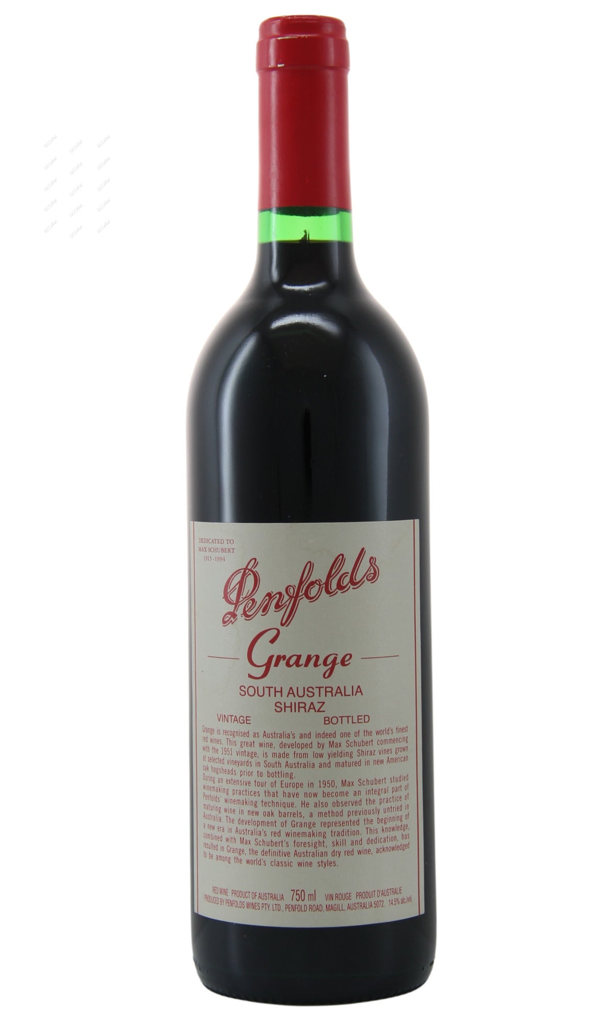 [Pre] PFBNS-A2001 Penfolds, Grange, Bin 95 奔富王 750ml