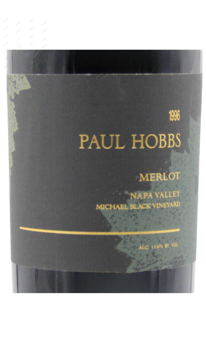 PHMBS-A1996 Paul Hobbs, Michael Black Vineyard, Merlot 保羅豪斯 米高貝克園 梅洛 750ml