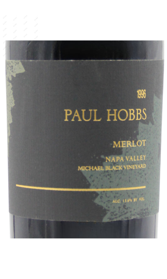 PHMBS-A1996 Paul Hobbs, Michael Black Vineyard, Merlot 保羅豪斯 米高貝克園 梅洛 750ml