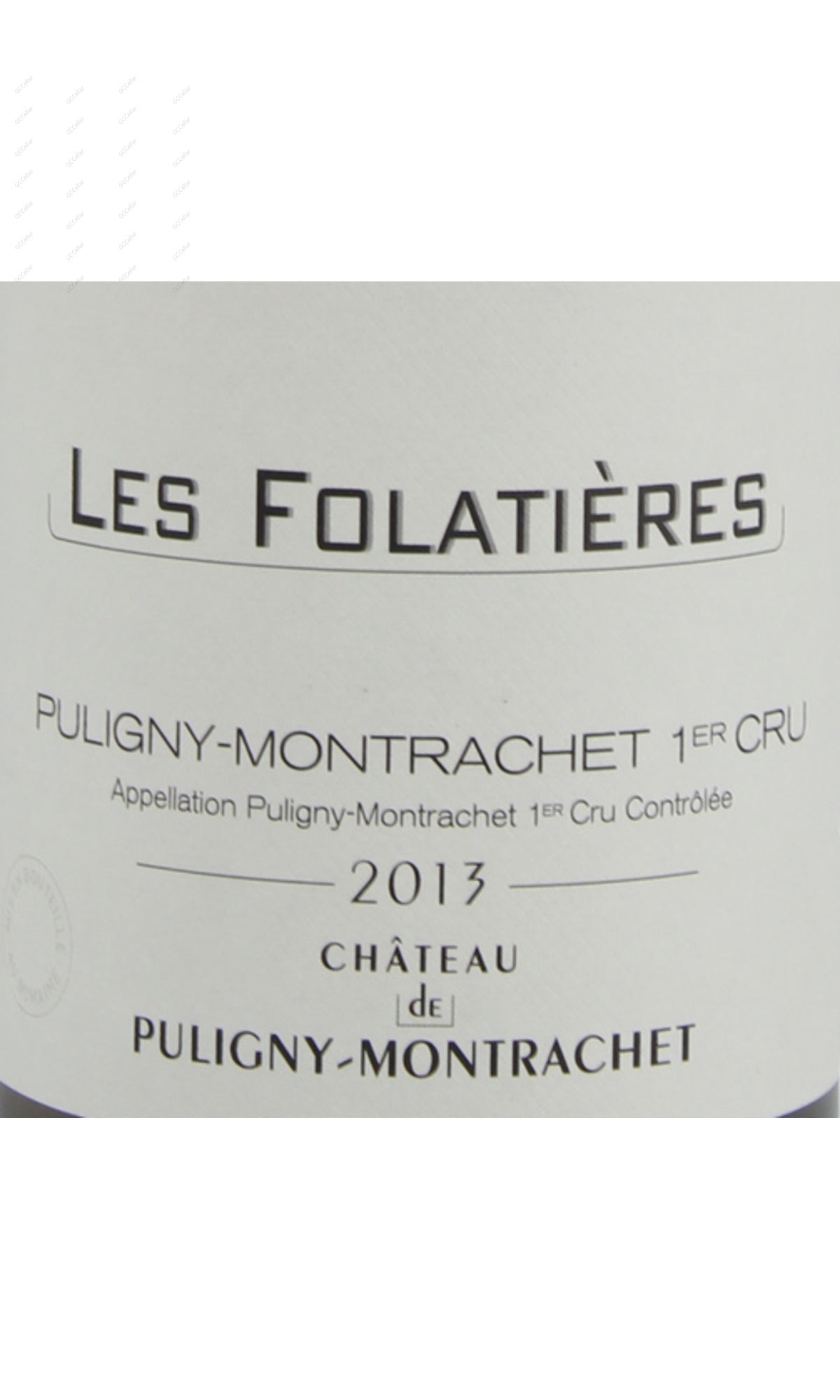 Chateau de Puligny Montrachet, Puligny Montrachet, Les Folatieres, 1erCru