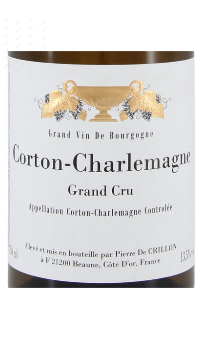 Pierre de Crillon, Corton Charlemagne, Grand Cru