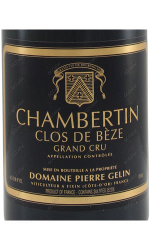 PRGBZ-A2015 Pierre Gelin, Chambertin, Clos de Beze, Grand Cru 皮埃格林酒莊 香貝丹貝茲特級園 750ml