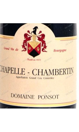 [Pre] PSCCS-A2010 Ponsot, Chapelle Chambertin Grand Cru 彭索酒莊 教堂香貝丹特級園 750ml