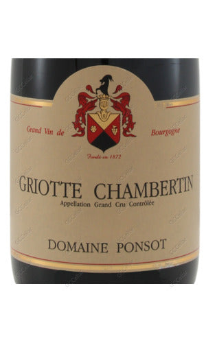 PSGCS-A2005 Ponsot, Griotte Chambertin, Grand Cru 彭索酒莊 櫻桃香貝丹特級園 750ml