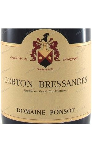 PSTCS-A2017 Ponsot, Corton, Bressandes, Grand Cru 彭索酒莊 高登 "比森地" 特級園 750ml