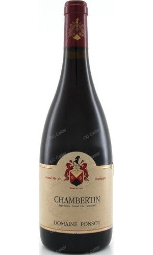 PSTCT-A1996 Ponsot, Chambertin Grand Cru 彭索酒莊 香貝丹特級園 750ml